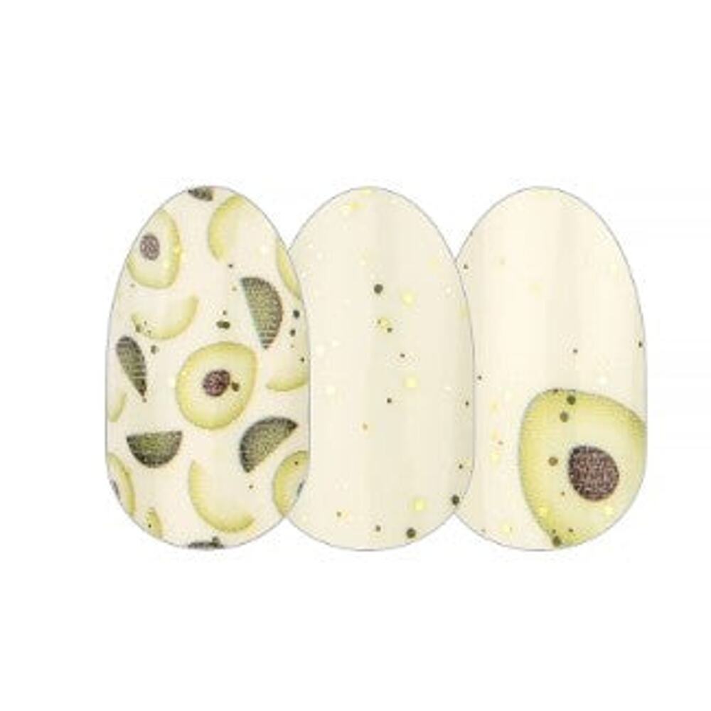 Color Street Let’s Guac and Roll Nail Strips Real Polish FDG418